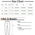 thumbnail image 3 of Lovskoo Men's Pants Casual Trendy Solid Color Straight Leg Pants Drawstring Elastic Waist Pants Black, 3 of 5