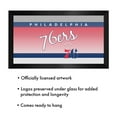 thumbnail image 4 of Philadelphia 76ers Hardwood Classics Ready-To-Hang Black Framed Wall Mirror, 4 of 4