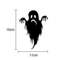 thumbnail image 6 of BOBOMOTI Halloween Window Clings, Halloween Ghost Window Stickers, Scary Halloween Party Decorations Clearance, 6 of 6