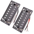 thumbnail image 3 of Juego De Pastillas Humbucker Sunnimix Doble Bobina Negras Para Guitarra Eléctrica 7 Cuerdas, 3 of 6