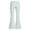 Mint Green2, variant on OOOUM Girls High Waist Flare Pants Stretch Fabric Slim Fit Bootcut Jeans Casual Daily Fashion Outdoor Relaxed Denim Bottoms White 13-14 Years