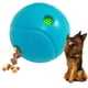 thumbnail image 1 of Bolas para perros, juguetes dispensadores de golosinas para perros, juguetes de rompecabezas para perros de caucho natural, bolas resistentes para golosinas para perros (azul), 1 of 6