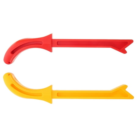 Homoyoyo Carpentry Safety Tool Push Stick High Visibility Assorted 2Pcs