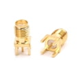 thumbnail image 3 of Oasiva 10pcs SMA Female Jack Solder PCB Board Mount RF Connectors Straight Adapter, 3 of 8