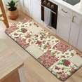 thumbnail image 5 of Pioneer Flower Floral Print Pattern Kitchen Rug Mat,Kitchen Runner Rugs Non Skid Washable,Decorative Kitchen Floor Mats for Kitchen,Sink,Laundry,17"x47.2", 5 of 7