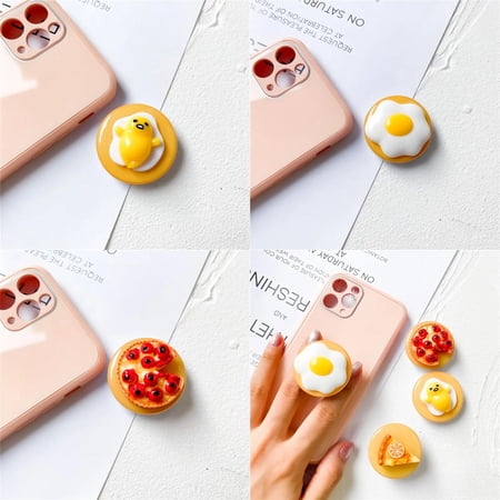 1pc Delicious food PopSockets Phone Grip with Expanding Kickstand Pop Socket for Phone.