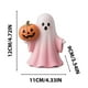 thumbnail image 3 of Adorno de calabaza fantasma para Halloween, regalo para festival, artesanía de resina., 3 of 6