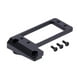 thumbnail image 1 of Soporte para servo RC a escala 1:10, resistente, fácil de instalar, piezas de actualización universales negro, 1 of 9