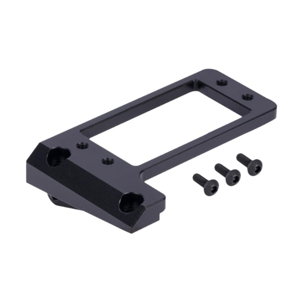 Soporte para servo RC a escala 1:10, resistente, fácil de instalar, piezas de actualización universales negro