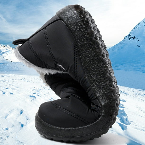 Men's winter warm store velvet boots