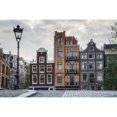 thumbnail image 1 of Unique Residential Buildings & A Lamp Post - Amsterdam Netherlands Poster Print by John Short, 19 x 12, 1 of 1