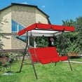 thumbnail image 5 of Garden Swing Canopy Replacement Waterproof Top Cover And Seat Cover For Patio Courtyard Garden Backyard, 5 of 5