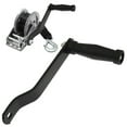 thumbnail image 2 of LGCASL Black Hand-Cranked Winch Handle for Marine Vehicles and Trailers Replacement Winch Handle Crank Handle Boat Trailer Winch Handle Comfort Crank Pulling Handlebar System Replacement New, 2 of 5