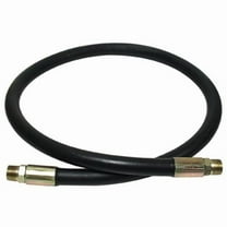 Apache Hose & Belting Inc Hydraulic Hose 3/8 In. Male to Male - Universal - 24 In. Black