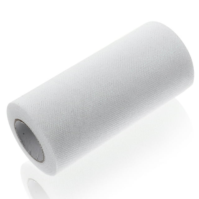 KAKOWELY rollo de tela de tul para decorar, hacer manualidades, tela de red de tul, malla de gasa