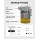 thumbnail image 5 of Colector de aceite EVIL ENERGY Bafled, 300 ml, universal, aluminio, 5 of 6