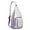 Purple-38, variant on Unicorn Princess Sling Backpack - Crown & Rainbow Accent Crossbody Shoulder Bag, Fashionable Layered Storage for Students & Teens