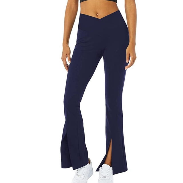 WILLBEST Pantalones de Yoga de Cintura Alta Para Mujer, Para Correr, Hacer Ejercicio, Deportes Atléticos, Fitness, Elásticos, Cómodos, Transpirables y Absorbentes. Extra Grande