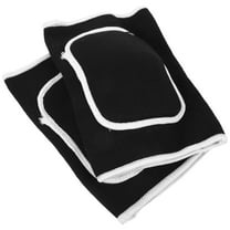 GAXIRE 1Pair Black Volleyball Knee Pads Breathable Knee Brace for Sports Training