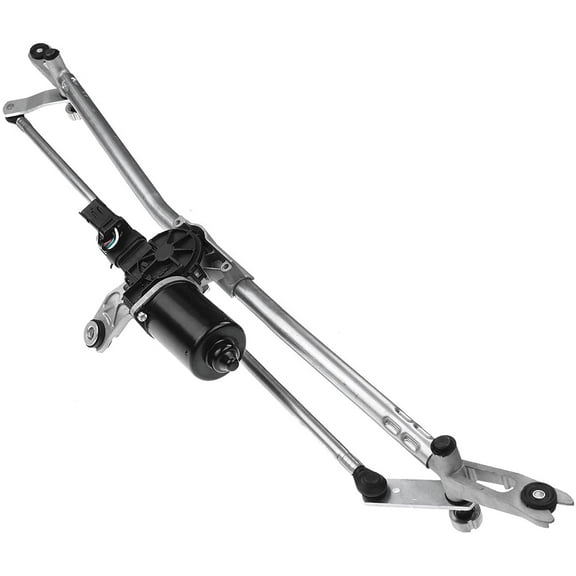 A-Premium Windshield Wiper Linkage with Motor Compatible with Dodge Ram 1500 2500 3500 2005-2010 4500 5500 2008-2010 Front Side