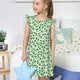 thumbnail image 4 of Balery St Patrick's Day4 Camisón de princesa para niñas, pijama de algodón con mangas abullonadas, suave y bonito.-X-Large, 4 of 6