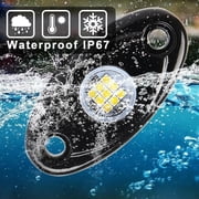 White 8 Pods CREE LED Rock Underbody Lights for JEEP Offroad Truck ATV UTV NEW