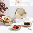 thumbnail image 1 of Feltree Creatives Shells Smalls Plates Desktop Spit Bones Garbage Crumbss Tray Plates Home Loading Snacks Nut Plates Tableware Set Food Tray, 1 of 7