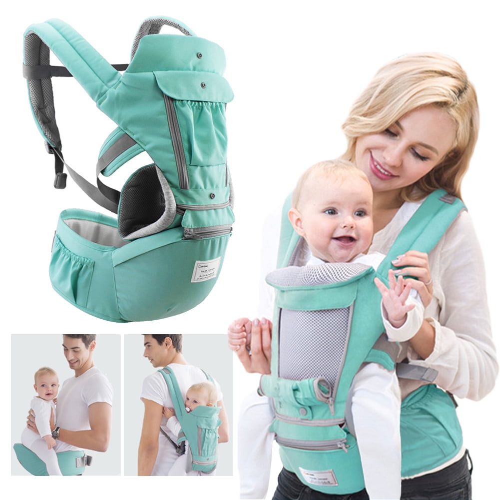 AIEBAO Baby Carrier Waist Stool Hold Backpack Easy Carry Infant Kids Hip Seat 