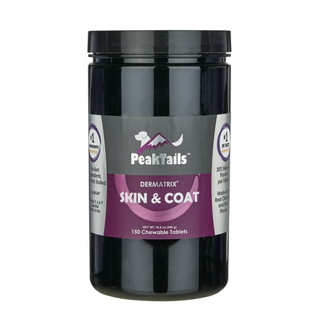 UPC: 0693554201933 | PeakTails Skin and Coat 150 Chewable Tablets