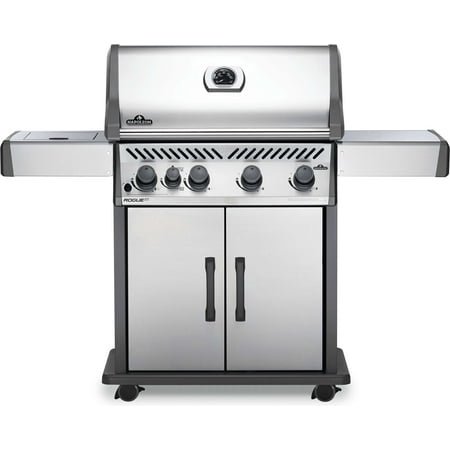 Rogue® XT 525 Natural Gas Grill with Infrared Side Burner, Stainless Steel