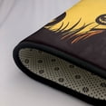 thumbnail image 4 of DouZhe Tapis de Zone Motif Visage de Citrouille Maléfique Halloween Antidérapant Lavable en Machine, Style Tapis Paillasson, 63x48 Pouces, 4 of 6