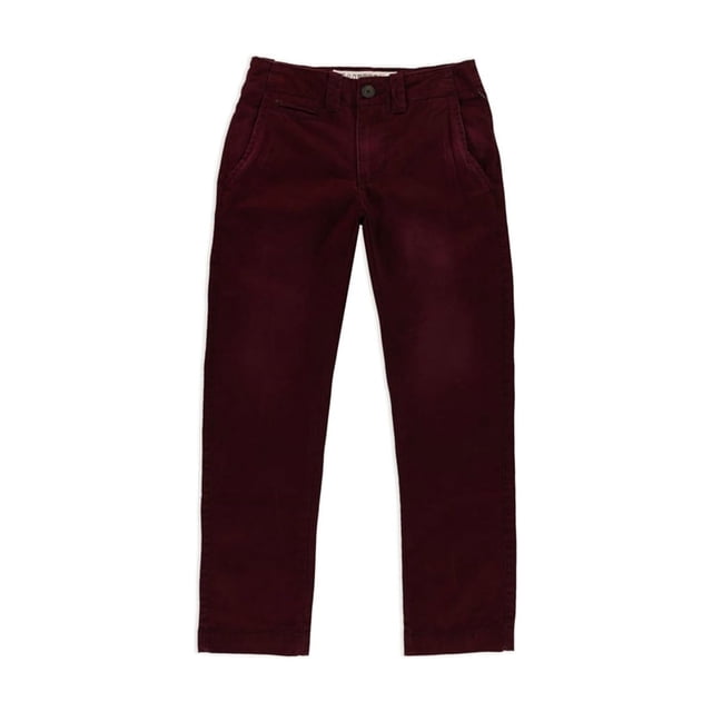 Aeropostale Mens Slim Straight Color Casual Chino Pantalones, Rojo, 27W x 28L Aeropostale chino