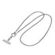 thumbnail image 1 of Inteprter Elegante cordón para teléfono, seguro y con cordón dorado, accesorio de manos libres para días ajetreados y mujeres, cordón dorado Teléfono y Comunicación Plata, 1 of 6