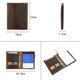thumbnail image 5 of Notebook Combination Protective Cover Folder File Book Cover Business Stationery Contract Document Storage Box,A5, 5 of 5