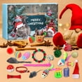 thumbnail image 7 of JIhuahe Christmas Advent Calendar 24pc Cat Toy Set with Teasing Stick Tunnel Toy for Pet Holiday Countdown Party Games and Interactive Playtime, 7 of 7