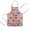 Pink Cute Dachshund, variant on Pink Boston Terrier and Flower Kids Aprons for Girls and Boys,Adjustable Neck Strap Toddler Aprons for Kids Cooking Baking