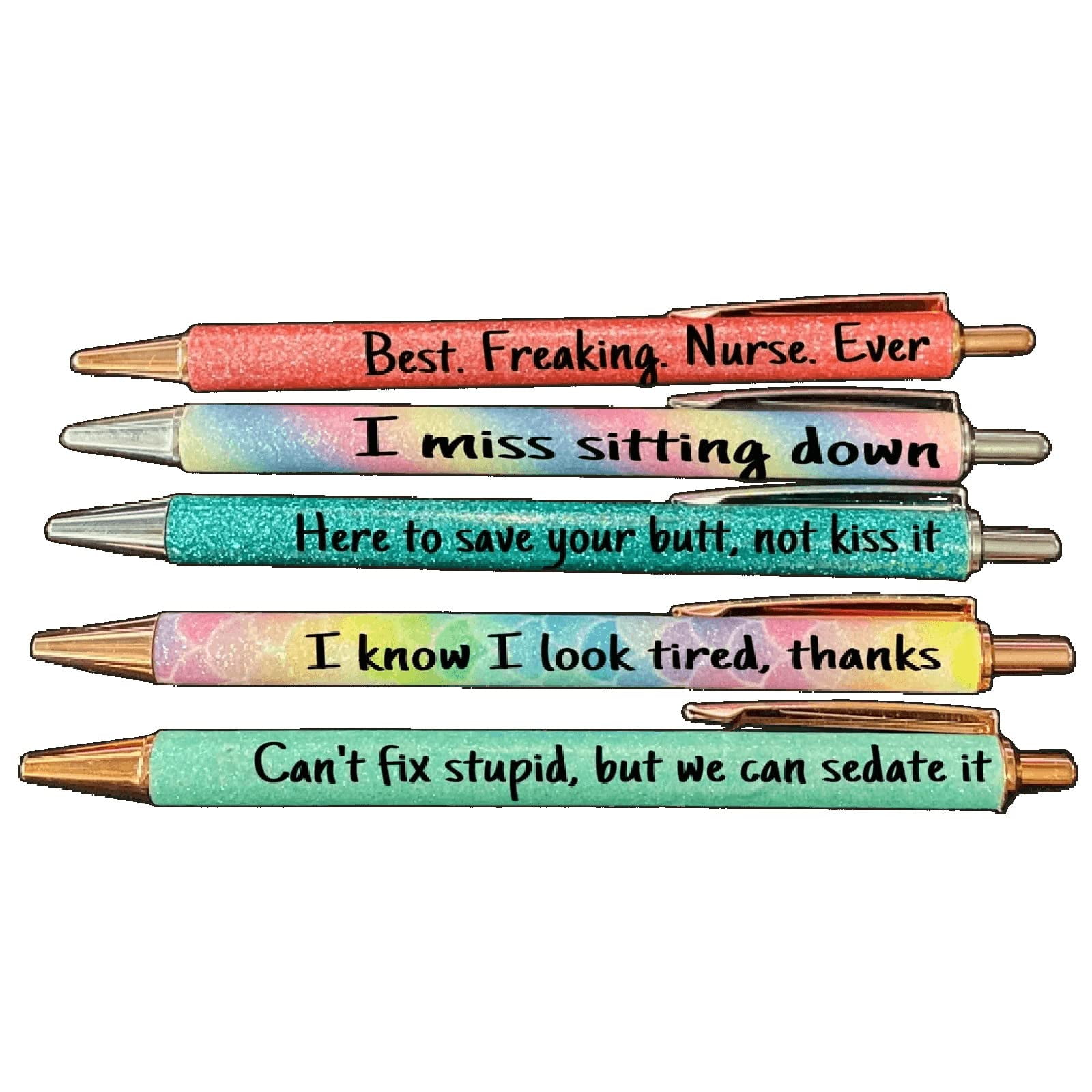 Funny Pens, Demotivational Pens, Glitter Pens for Kids, Funny Pens for Work Colleagues (5pcs) Funny Pens, Demotivational Pens, Glitter Pens for Kids, Funny Pens for Work Colleagues (5pcs)