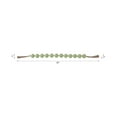 thumbnail image 2 of Contemporary Beaded Garland Accent for Home Decor - Refined Bathroom, Office, Room and Living Room Styling - Elegant Decorative Ornaments for Shelf and Coffee Table Display - 2", Green, 2 of 10