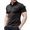 Noir, variante sur YDLCAFD Chemise Décontractée à Col Rabattu pour Hommes, Manches Courtes Raglan