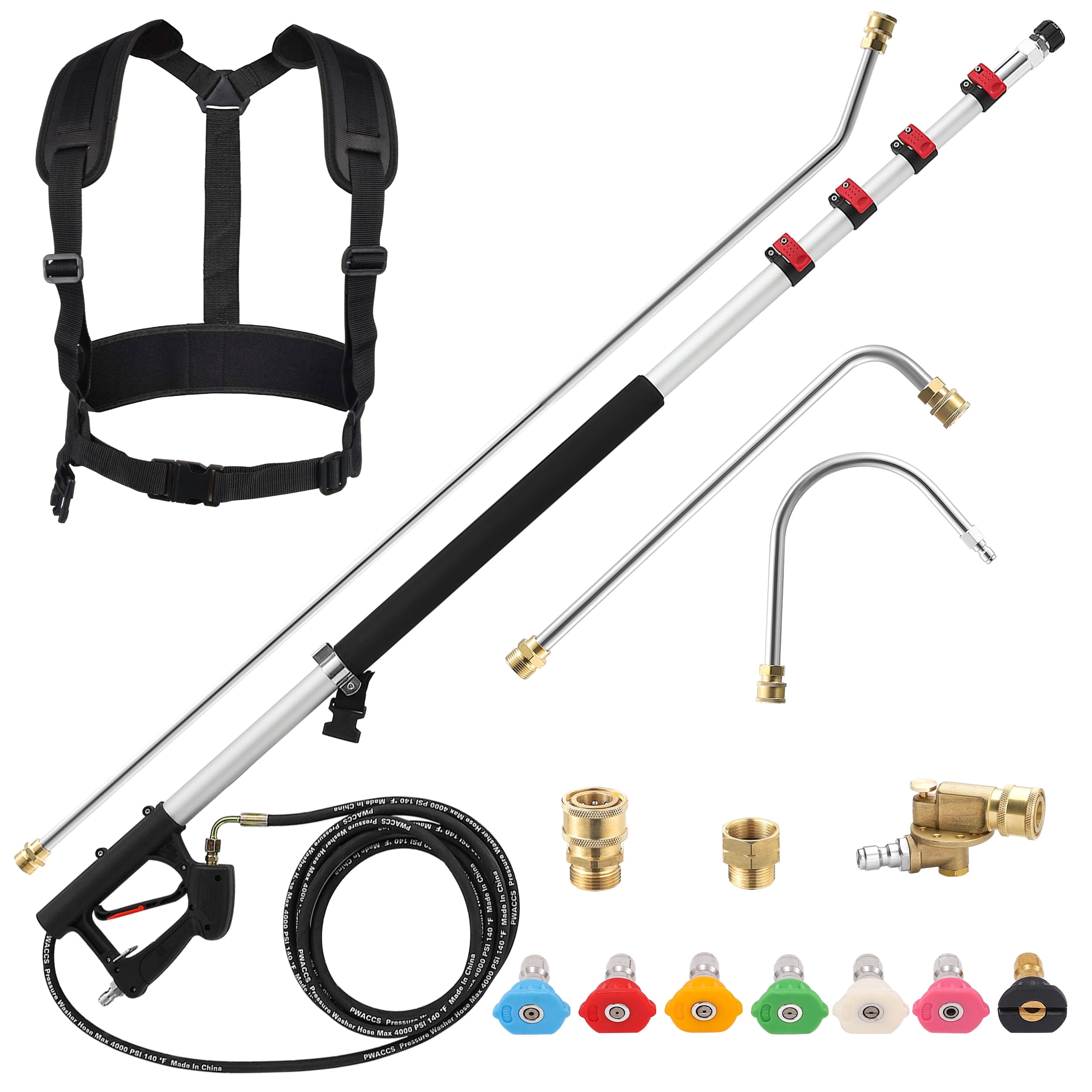 TOOL DAILY HIGH PRESSURE WASHER 120V 60Hz 1300 PSI Rated Pressure 2000 PSI Max 1.76 GPM Flow Green & Black Model