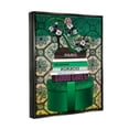 thumbnail image 3 of Stupell Industries Green Fashion Books Botanical & Floral Painting Black Floater Framed Art Print Wall Art, 25 x 31, 3 of 9