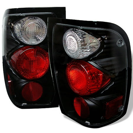 1983 Ford Ranger Brake - Fits 2001-2005 Ford Ranger Pickup Truck Black Tail Brake Lights Pair Left+Right