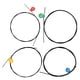 thumbnail image 1 of cuerdas de ukelele de nailon (A/E/C/G), color negro, 1 of 5