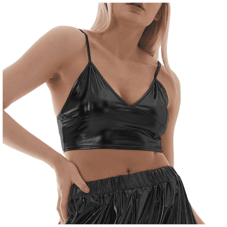 Fulorrnie Bras for Women Supportive Underwire Lift Bralette Plunge Cross Back Bra Black L