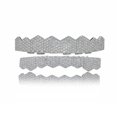 thumbnail image 1 of Oro Iced Out Diamond Dientes Braces Para Hombres Mujeres Hip Hop Grills Para Sus Dientes Superior E Inferior Unisex Rapper Braces Jewelry Guardurnaity CE007465-02, 1 of 6