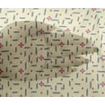 thumbnail image 4 of oneOone Viscose Chiffon Fabric Line & Diamond Geometric Print Fabric BTY 42 Inches Wide, 4 of 4