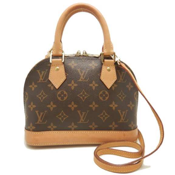 Pre-Owned LOUIS VUITTON Monogram Alma BB M53152 Handbag Brown Women's 253804
