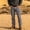 Gray-A, variant on Men's Ripstop Tactical Cargo Pants Made of 100% Cotton, Durable Multi Pocket Long Trousers for Outdoor, Hunting, Hiking and Daily Work Wear Army Green-A