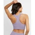 thumbnail image 3 of Hanes Originals Womens Longline Racerback Moderate Support Sports Bra, 3 of 4