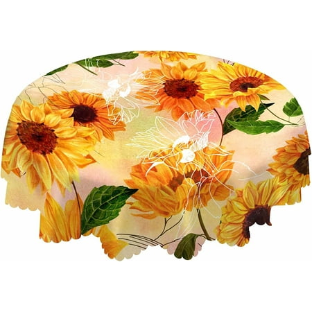 

WISH TREE Wine Table Cloth Goblet Glass Grapes Fruit Wooden Board Retro Elegant Round Tablecloth for Dining Room Party Banquet